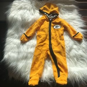 Green Bay Packers NFL baby bunting snow suit 6m 9m